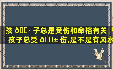 孩 🌷 子总是受伤和命格有关「孩子总受 🐱 伤,是不是有风水不好」